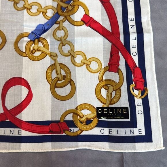 NWT Celine Handkerchief Scarf - Picture 1 of 8